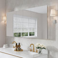 WELLFOR 64" x 30" Rectangle Medicine Cabinet Mirror, Surface Mount or Recessed by WELLFOR