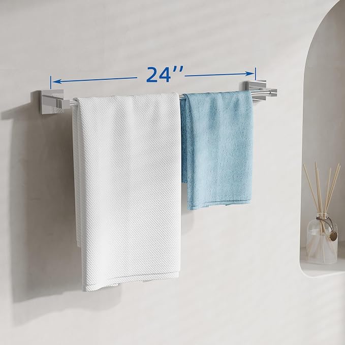 RUACQ Towel Bar 24inch, Towel Racks - Image 2