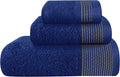 Belizzi Home Ultra Soft 3 Pack Cotton Towel Set, Contains a Bath Towel 28x55 by Unknown