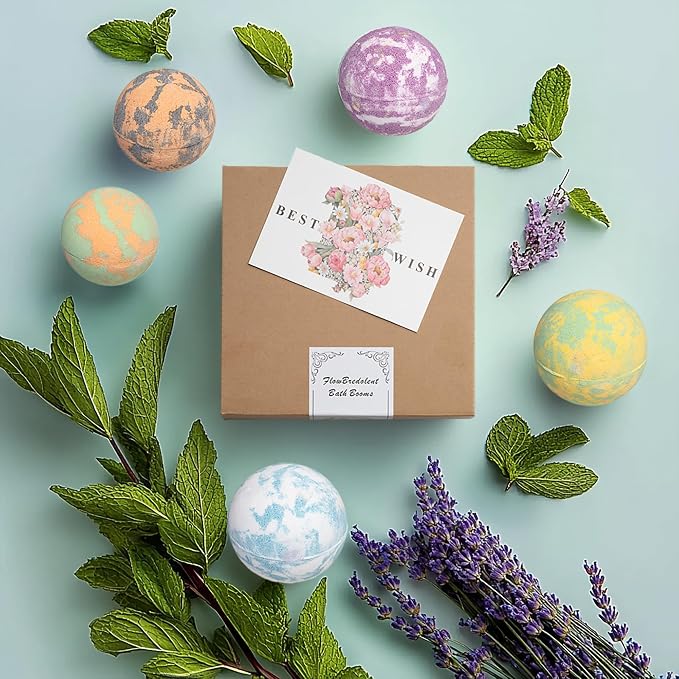 Bath Bombs for Women, Coco Butters, Holiday Gift for Mother, Girlfriend - Image 9