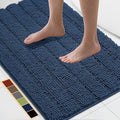 Bcoimo 36"×24" Chenille Bath Mat – Non-Slip by Bcoimo