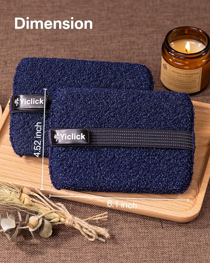 Yiclick Exfoliating Body Scrubber & Shower Exfoliator – Mens Body Scrubber & - Image 7