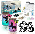 2Pepers DIY Fairy and Unicorn Nightlight Craft Kit, Fairy Lantern Jars Arts and by 2Pepers