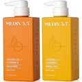MEDIX Vitamin C Cream + Anti Aging Argan Oil Cream 2PC Skin Care Bundle | by Medix55