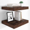 Heimlove 12 Inch Deep Floating Shelves, 16 x 12 inches Long Wall Shelf by Heimlove