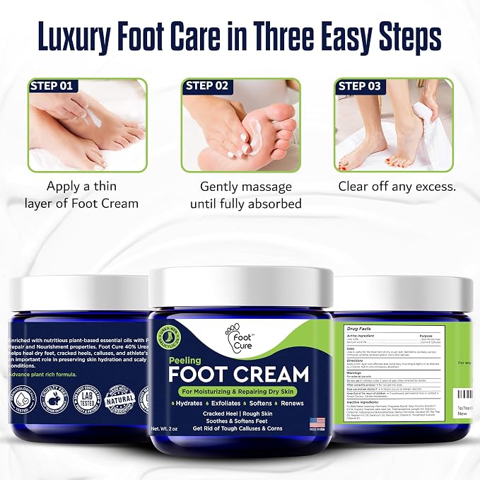 FOOT CURE Tea Tree Oil Foot Cream - Image 8