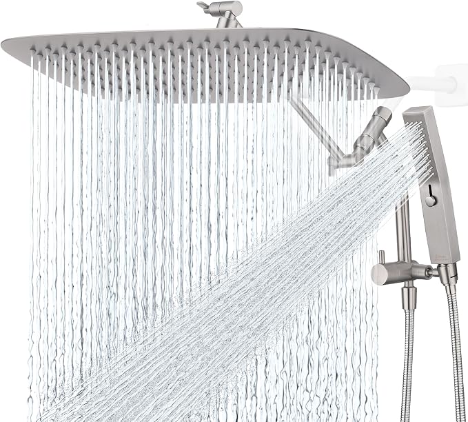 G-Promise All Metal 16 Inch Shower Head by G-Promise
