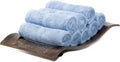Mosobam Luxury Turkish Towels Set of 8 Washcloths 13X13 Allure Blue 700 GSM by Mosobam