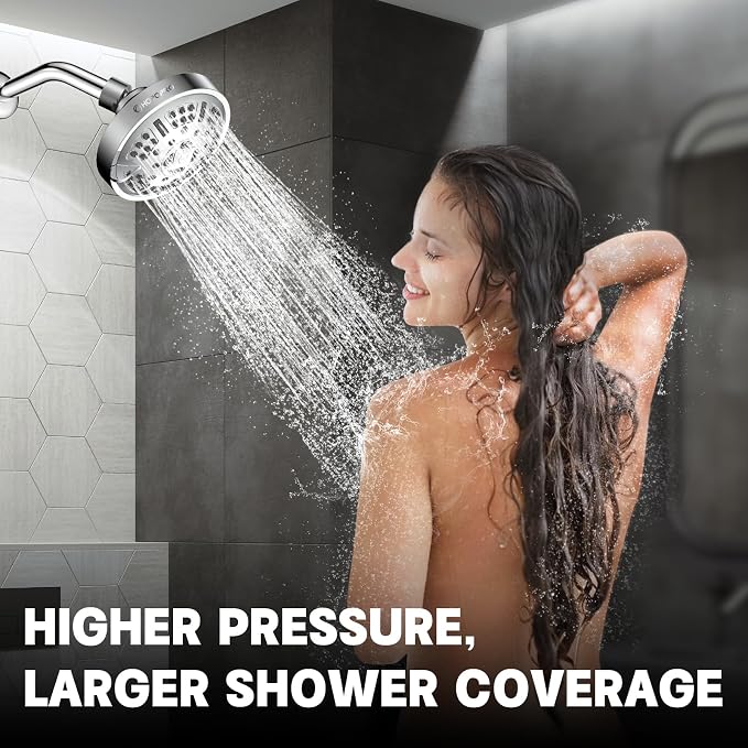 HOPOPRO Upgraded 9 Settings High Pressure Shower Head, NBC News Recommended - Image 5