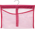 Portable Mesh Pocket with Rotatable Hanger, Quick Dry Serial Type Bath Storage by Dearjana