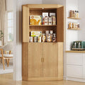 70.3'' Corner Cabinet, Corner Kitchen Pantry by Unknown