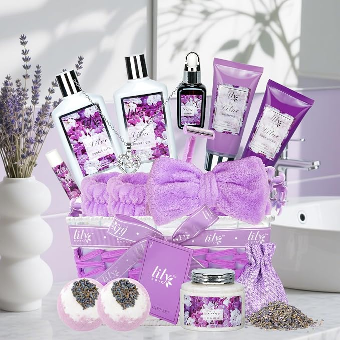 Christmas Gifts for Women 17-Piece Bath and Body Gift Set for Mom - Image 8