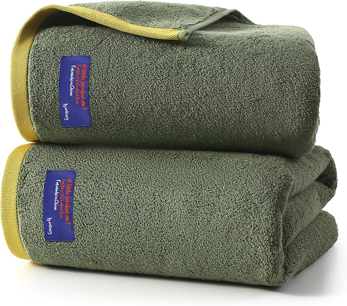 REDKISS 2 Pack 100% Cotton Bath Towels by REDKISSOnline
