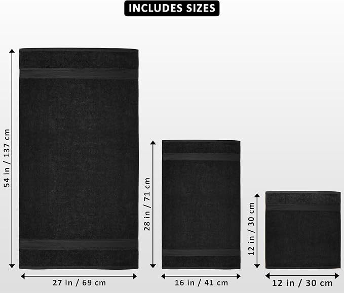 Utopia Towels 8 Piece Luxury Towel Set – Majestic Plush, Super Absorbent & - Image 2