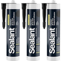Jet Black Kitchen & Bathroom Sealant & Adhesive Hybrid Polymer | Superior to by Hemway