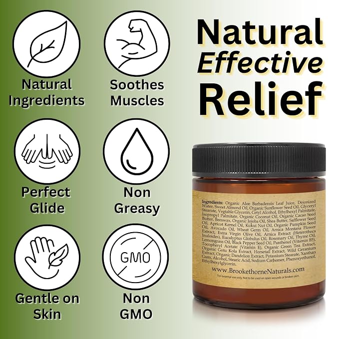 Relief Arnica Cream Natural Lotion - Image 5