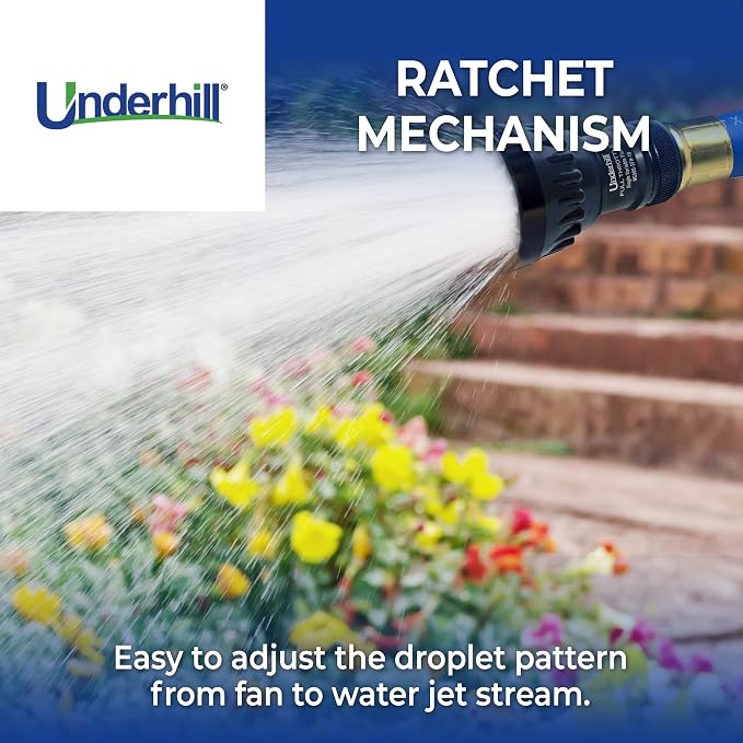 Underhill Magnum UltraMax Full Throttle High Flow Garden Water Hose Nozzle - Image 4