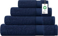 Delara 100% Organic Cotton Towels 650 GSM Plush Feather Touch Quick Dry Towel by Delara
