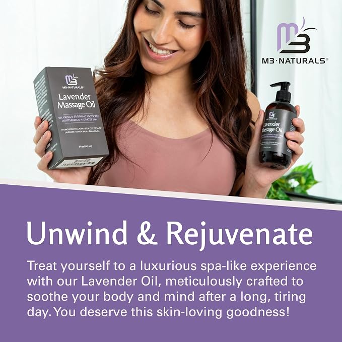 Lavender Massage Oil with Collagen and Stem Cells - Image 8