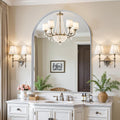 Arched Mirror 30"x40", Bathroom Mirror, Wall Mounted Vanity Mirror by AntokMirror