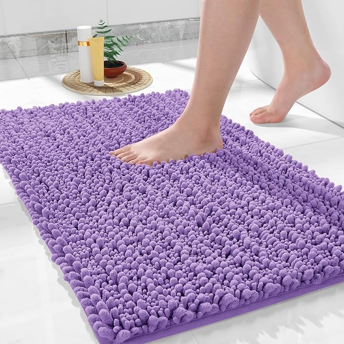 Yimobra Large Bathroom Rugs Non Slip Washable 36x24 Inch by Yimobra