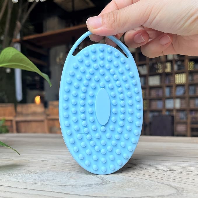Premium Sensory Brush for Kids or Autism, Soft Silicone Body Scrubber, 2 in 1 - Image 4