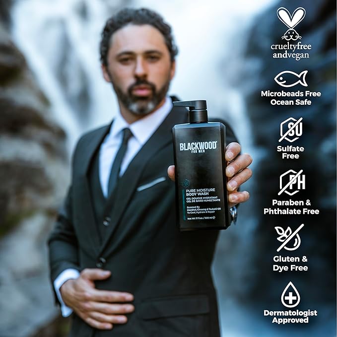 Blackwood For Men Pure Moisture Body Wash - Image 3
