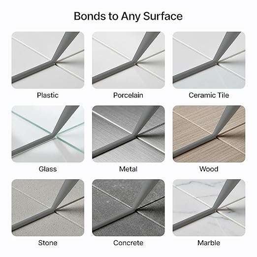 Light Gray Kitchen & Bathroom Sealant & Adhesive Hybrid Polymer | Superior to - Image 3