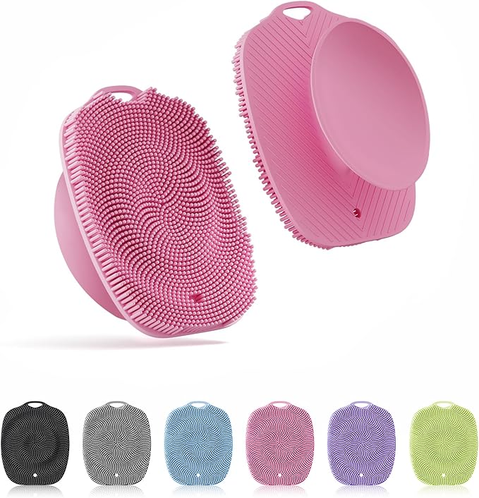 Soft Silicone Body Scrubber Gentle Like a Hand Exfoliating Your Skin and Build by ARIOSOX