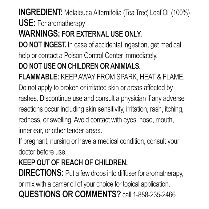 A+Health Tea Tree Oil, 100% Pure, Essential Oil - Image 6