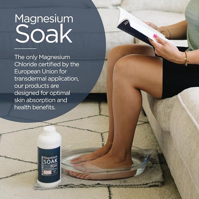 Magnesium Soak - 100% Pure Zechstein Transdermal Magnesium Oil Bath Soak - Image 2