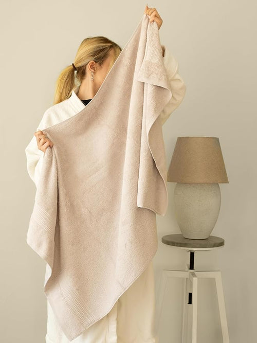 100% Turkish Cotton Towel Set of 6 - Image 2