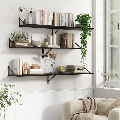 12 Inch Deep Floating Shelves, 30W x 12D Wall Shelves - Image 2