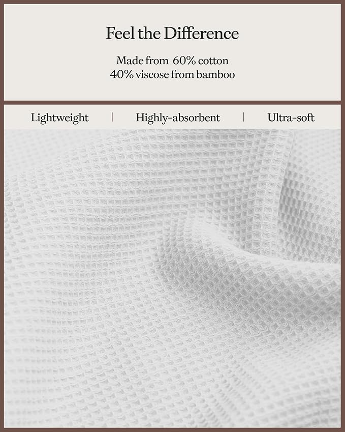 Cozy Earth Waffle Washcloths - Image 4