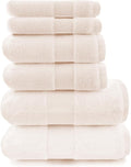 Maisonette Elegance 100% Organic Cotton Turkish Bathroom Towel Set, Soft & by MAISONETTE