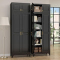 90”Kitchen Pantry Cabinet, Metal Storage Cabinets by Steeloong