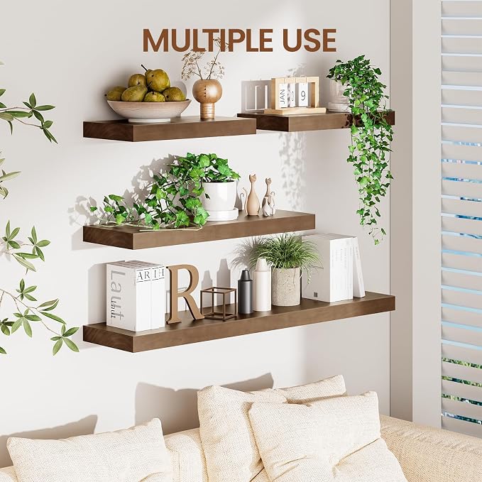 Heimlove 24 inch Floating Shelves - Image 2