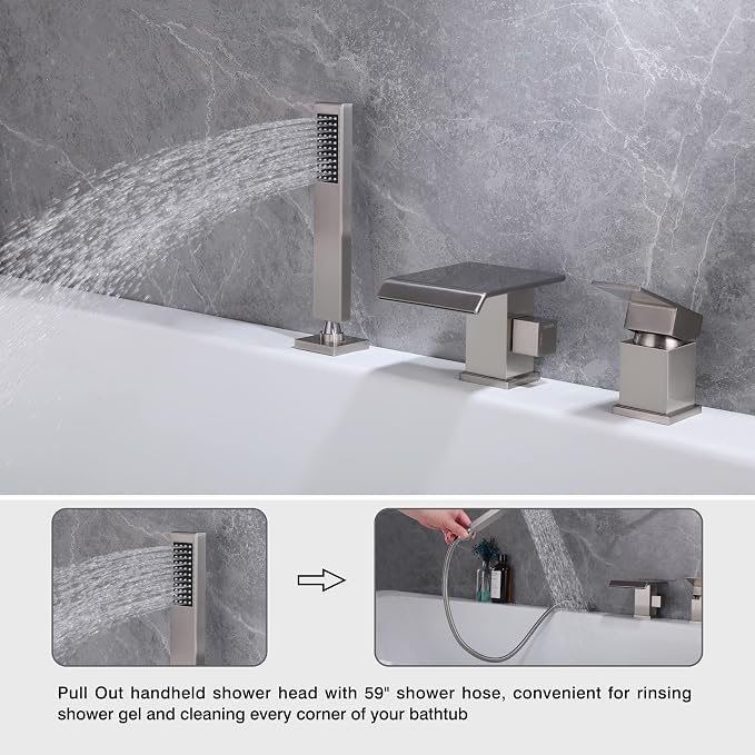 TapLong Modern Roman Tub Faucet - Image 3