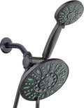 AquaDance Antimicrobial/Anti-Clog High-Pressure 30-setting Rainfall Shower Combo by AquaDance