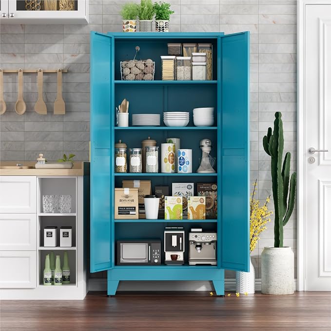 71" Metal Storage Cabinet - Image 2