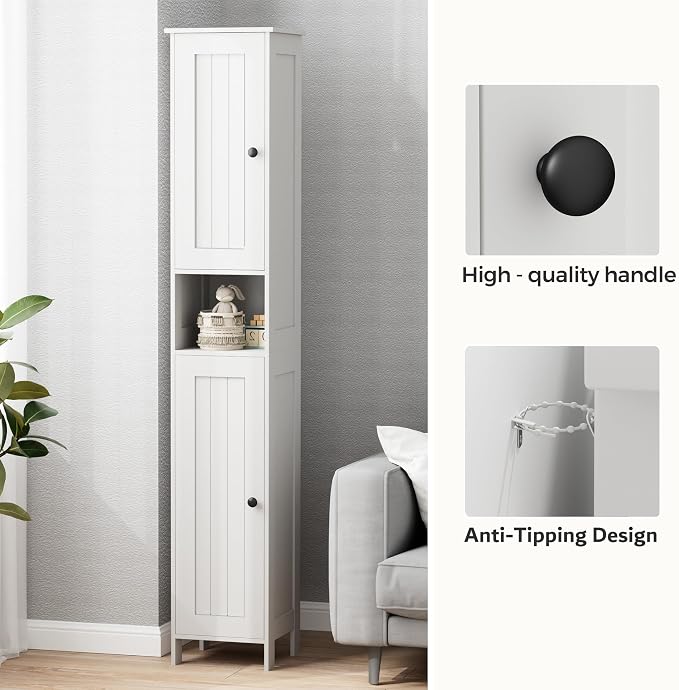 Tall Bathroom Storage Cabinet - Image 6