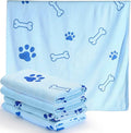 Chumia 4 Pcs Dog Towels for Drying Dog Puppy Bulk Microfiber Absorbent Paw by Chumia
