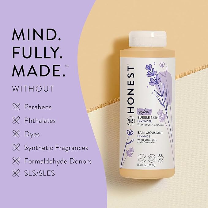 The Honest Company Foaming Bubble Bath Gentle Tear-Free Hypoallergenic Baby Wash - Image 5