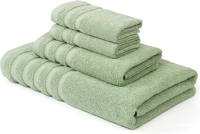 Modern Threads Oxford 6-Piece 100% Cotton Towel Set – Yarn Dyed Jacquard & - Image 7