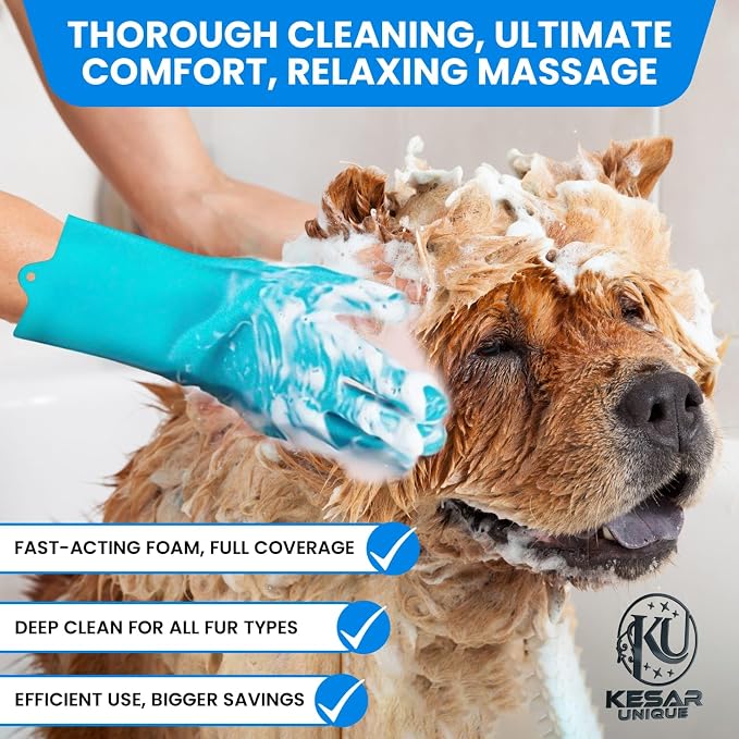 Dog Bathing Supplies – 8PCS Pet Shower & Grooming Kit - Image 4