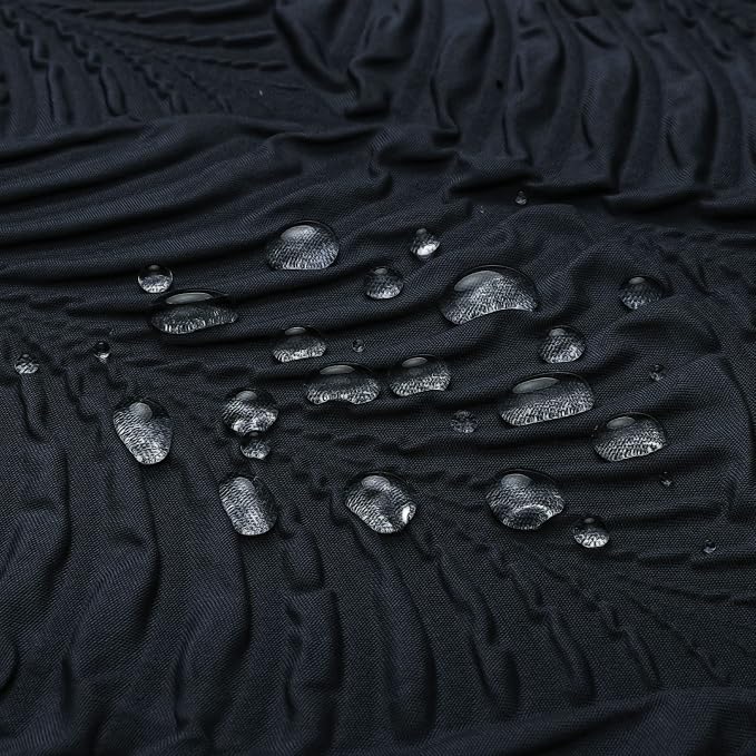 Gibelle Navy Blue Shower Curtain - Image 4