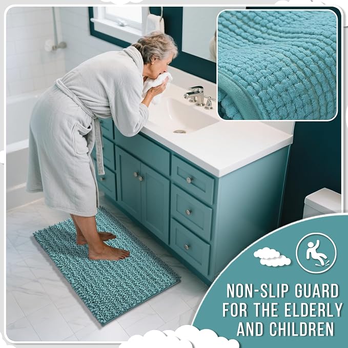 Yimobra Long Bathroom Rugs Non Slip Washable 44x24 Inch - Image 6
