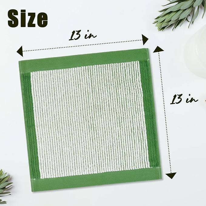 Cleanbear Wash Cloths for Showering, 12 Washcloths - Image 2