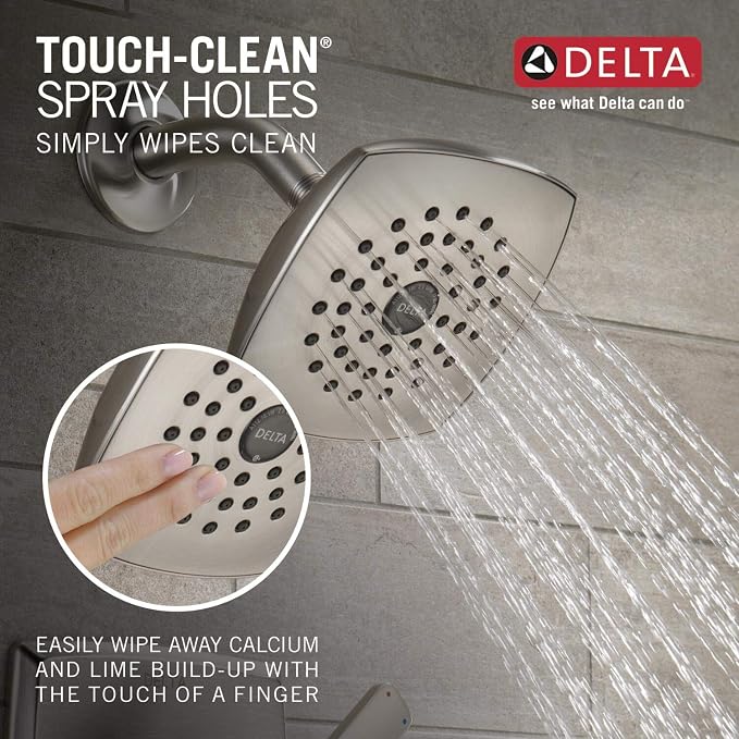 Delta Faucet Ashlyn 14 Series Single-Handle Tub and Shower Trim Kit, Shower - Image 6