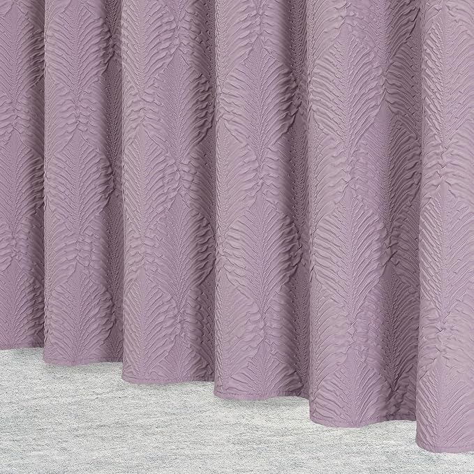 Gibelle Lavender Purple Shower Curtain - Image 6